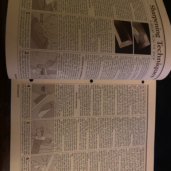 🎉5/$10🎉 Woodsmith magazine number 20 March 1982 buffet table, wall shelf - Picture 4 of 8